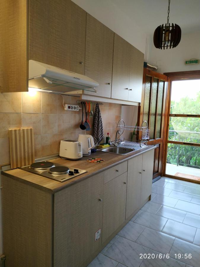 Hotel Akamatis Giorgos à Therma  Extérieur photo